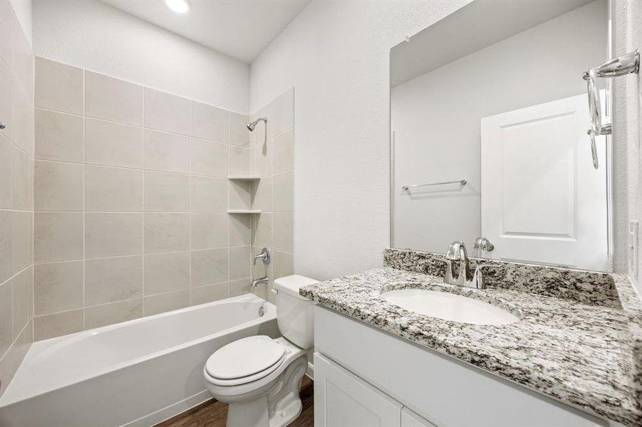 Furnished interior view inside a new home in Sperling Farms, Ferris (Image 6).