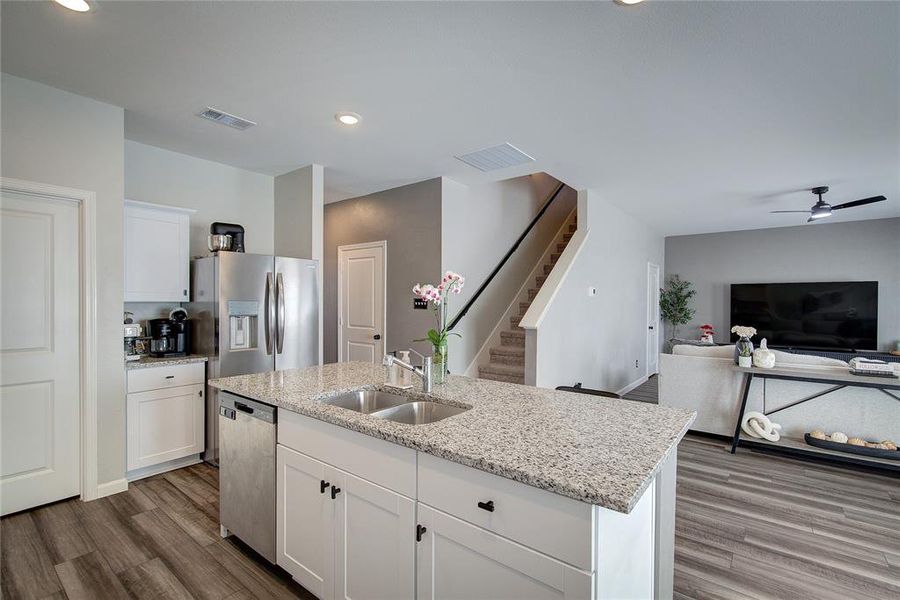 Furnished interior view inside a new home in Gateway Parks, Heath (Image 13). Furnished interior view inside a new home in Gateway Parks, Heath (Image 13).