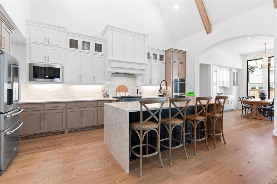 Furnished interior view inside a new home in Mustang Lakes, Celina (Image 14).