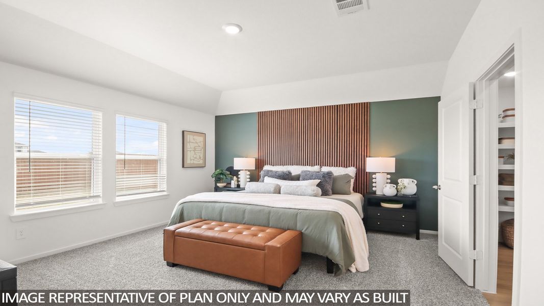 Furnished interior view inside a new home in Mill Creek, Magnolia (Image 11).