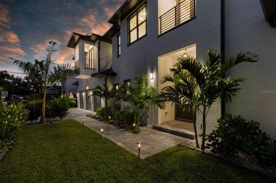 Exterior details and patio area of a home in , Tampa (Image 39). Exterior details and patio area of a home in , Tampa (Image 39).