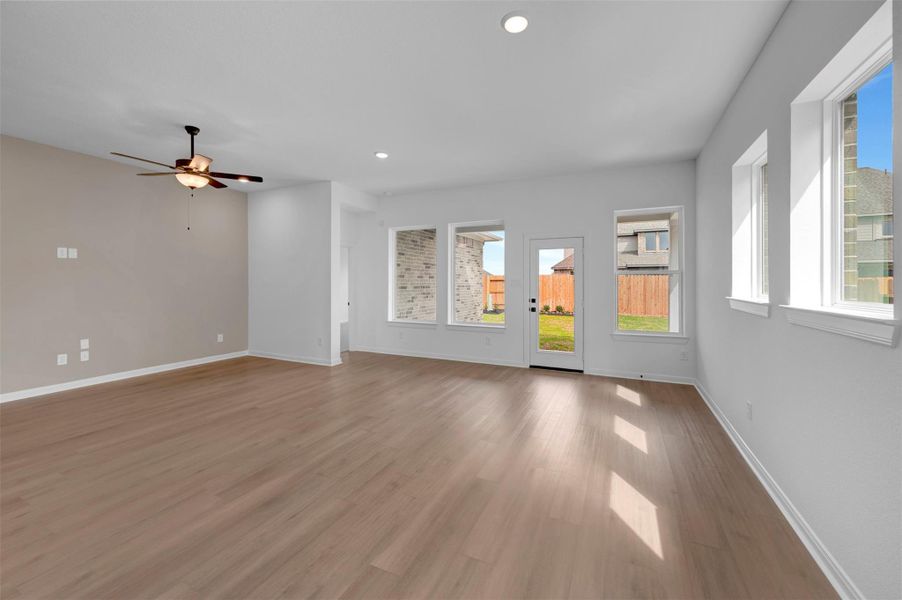 Spacious, unfurnished interior of a new home in The Grand Prairie - Retreat Collection, Hockley (Image 22).