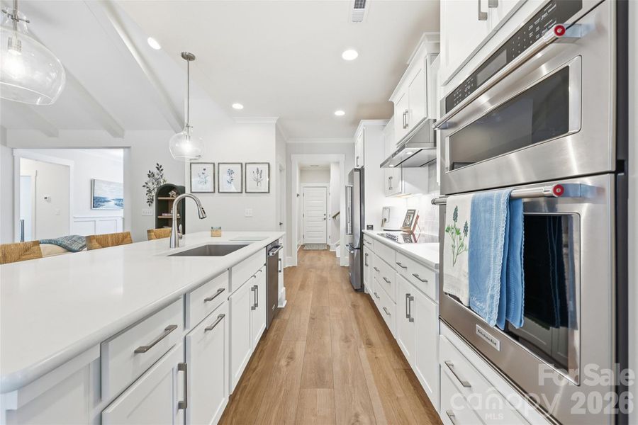 Furnished interior view inside a new home in , Sunset Beach (Image 12).