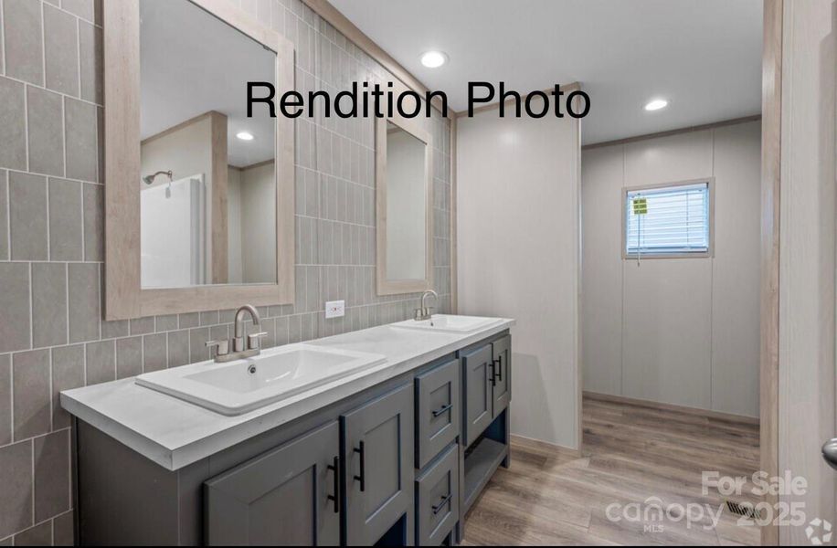 Furnished interior view inside a new home in , Clover (Image 1). Furnished interior view inside a new home in , Clover (Image 1).