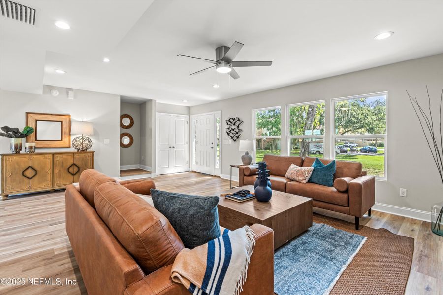 Furnished interior view inside a new home in , Jacksonville (Image 14). Furnished interior view inside a new home in , Jacksonville (Image 14).