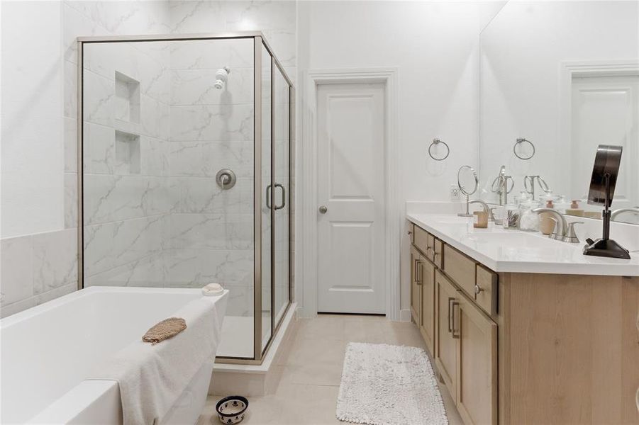 Furnished interior view inside a new home in , Aledo (Image 4). Furnished interior view inside a new home in , Aledo (Image 4).