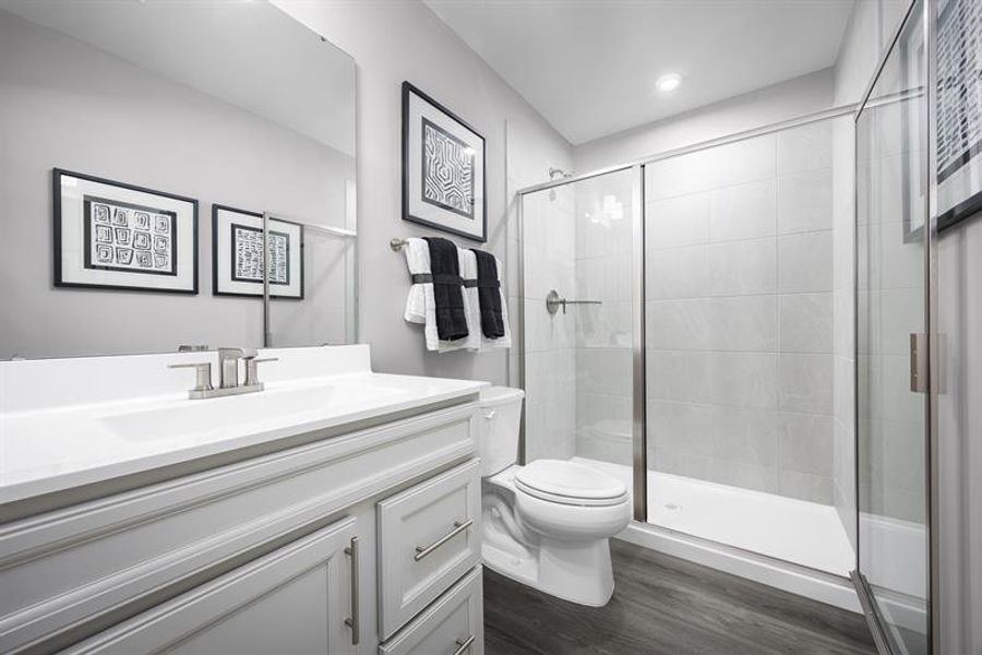 Representative furnished interior of a home built from the Roxbury by Ryan Homes in Creek Water Townhomes, Fort Mill (Image 10). Representative furnished interior of a home built from the Roxbury by Ryan Homes in Creek Water Townhomes, Fort Mill (Image 10).