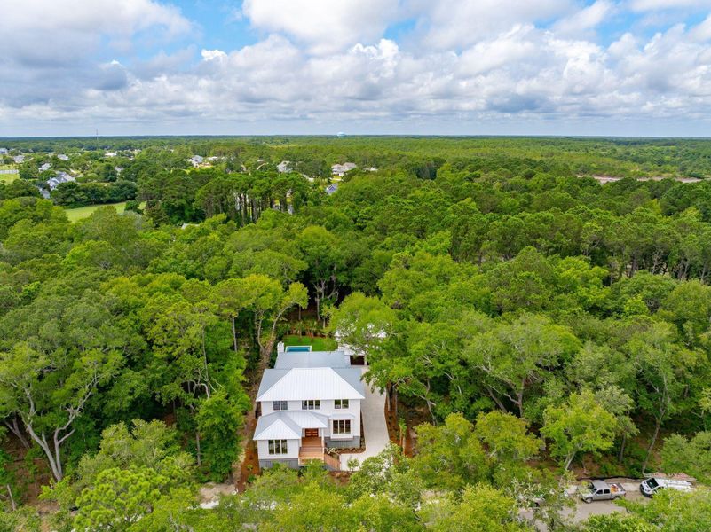 Front exterior of a new home in , Johns Island, SC, highlighting curb appeal (Image 33).