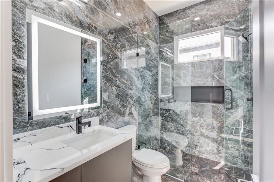 Furnished interior view inside a new home in , Sugar Hill (Image 13). Furnished interior view inside a new home in , Sugar Hill (Image 13).