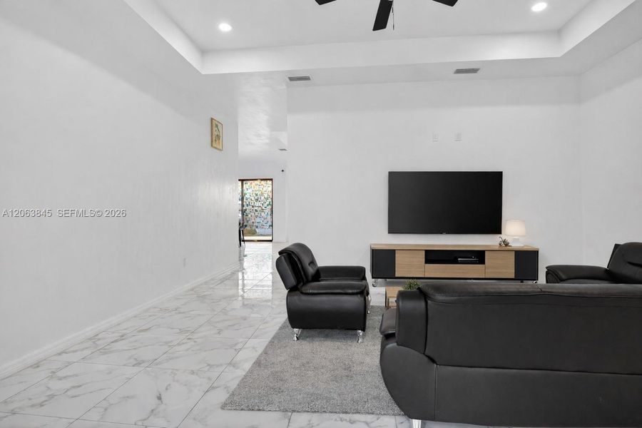 Furnished interior view inside a new home in , Lehigh Acres (Image 8).