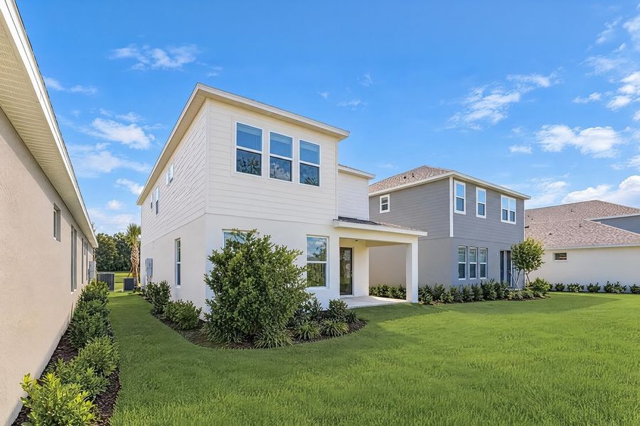 Exterior details and patio area of a home in Lochside, Mount Dora (Image 3).