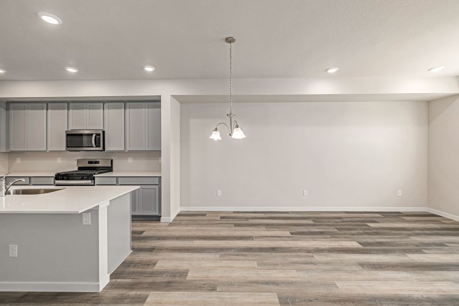 Furnished interior view inside a new home in Arras Park, Thornton (Image 3).