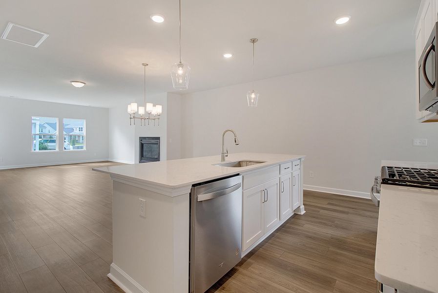 Furnished interior view inside a new home in Watson Hill, Summerville (Image 7).