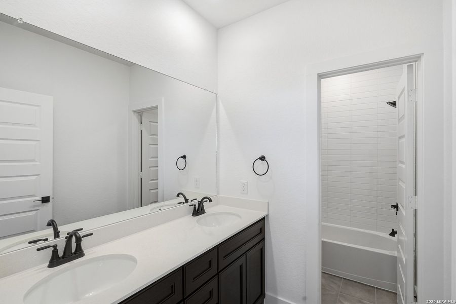 Furnished interior view inside a new home in Prominence Urban, San Antonio (Image 15).