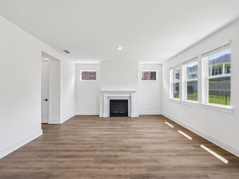 Spacious, unfurnished interior of a new home in Station Hill - Reserve Series, Franklin (Image 11).