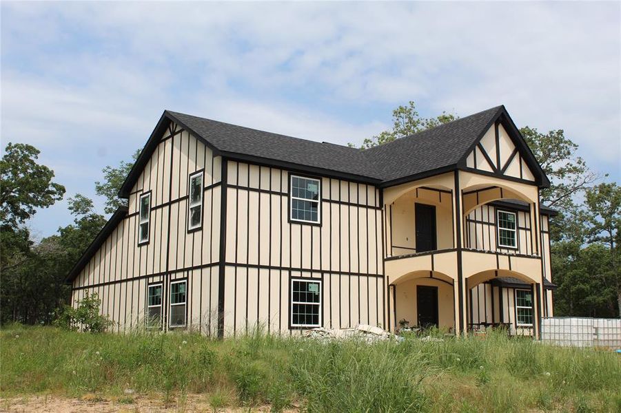 Front exterior of a new home in , Malakoff, TX, highlighting curb appeal (Image 8). Front exterior of a new home in , Malakoff, TX, highlighting curb appeal (Image 8).