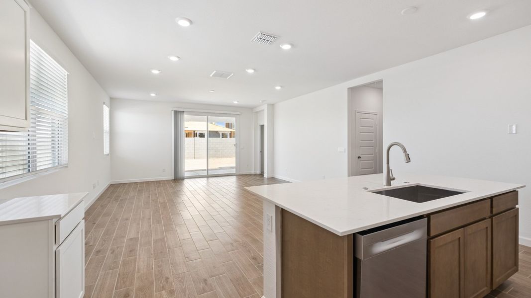 Furnished interior view inside a new home in Apache Farms, Buckeye (Image 8).