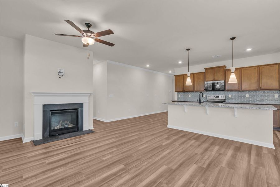 Furnished interior view inside a new home in Halton Oaks, Spartanburg (Image 10).