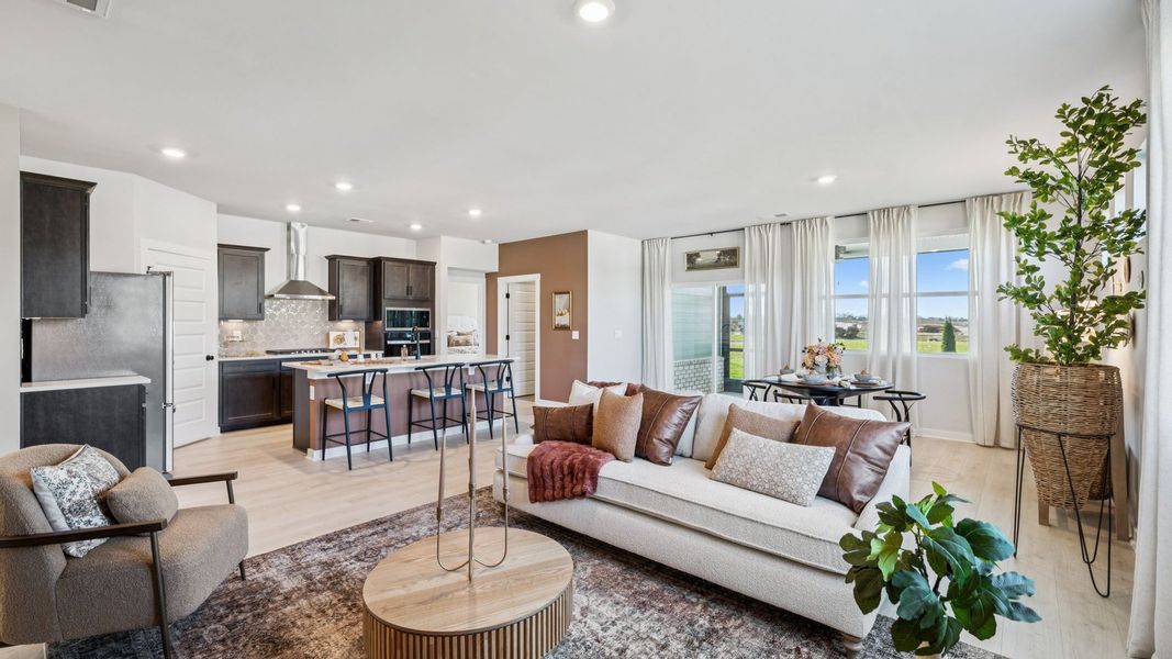 Furnished interior view inside a new home in Harvest Point, Spring Hill (Image 29).