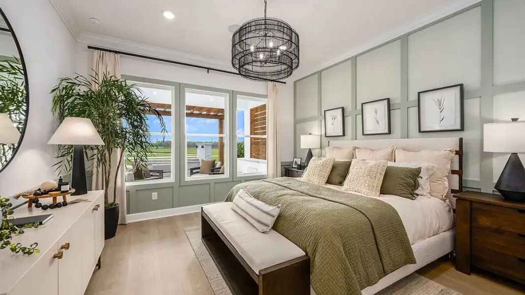 Representative furnished interior of a home built from the Marino by Taylor Morrison in Esplanade at Pinewalk, St. Johns (Image 8).