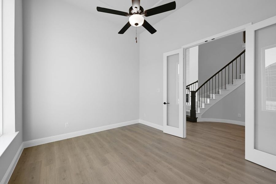 Representative unfurnished interior of a home built from the Hawthorn by Taylor Morrison in The Ranch at Uptown Celina 70s, Celina (Image 19).