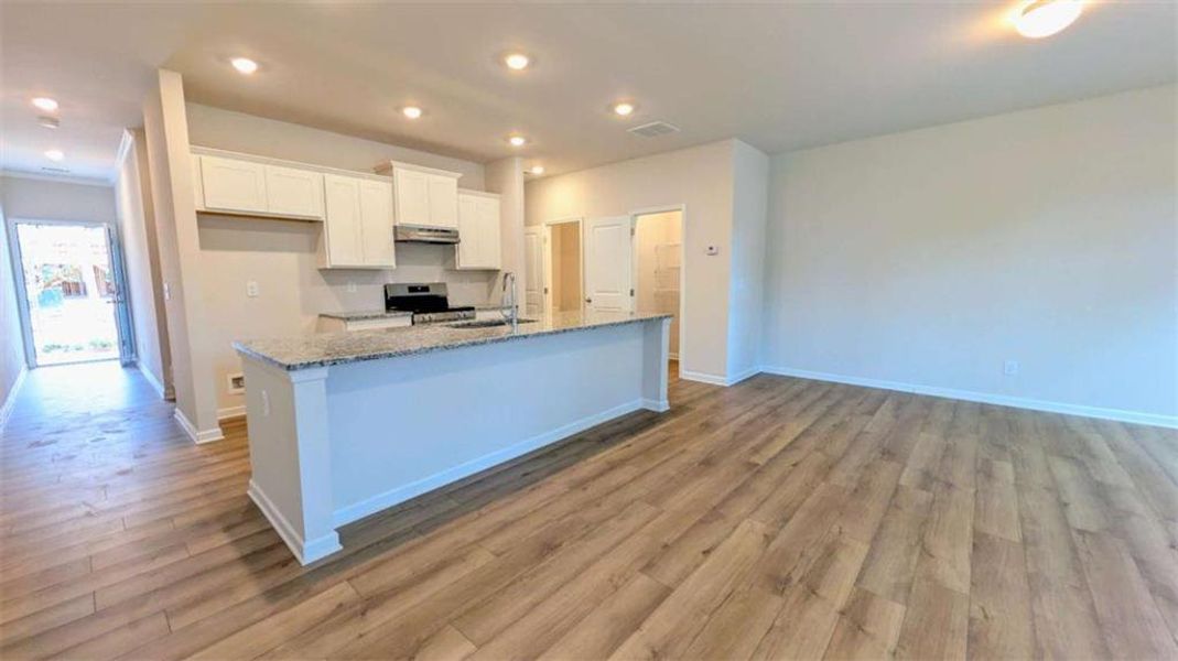 Furnished interior view inside a new home in Owen Preserve, Canton (Image 7).