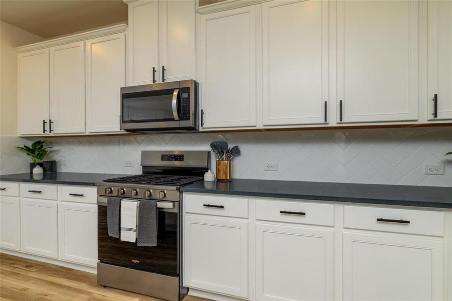 Furnished interior view inside a new home in The Preserve Estates, Northlake (Image 15).