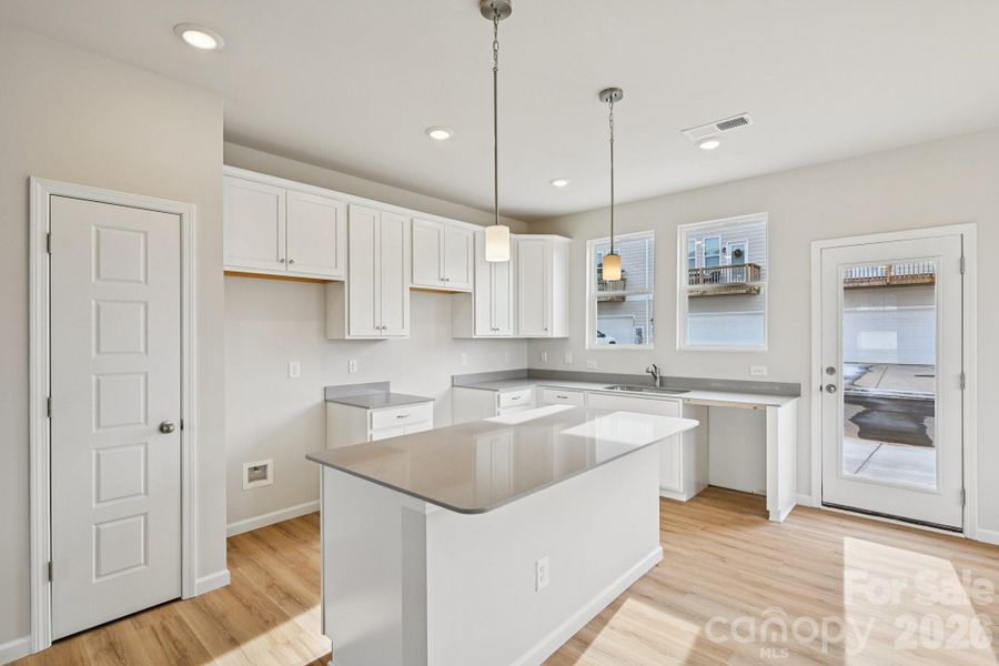 Furnished interior view inside a new home in The Crossing at Cramerton Mills, Cramerton (Image 13).