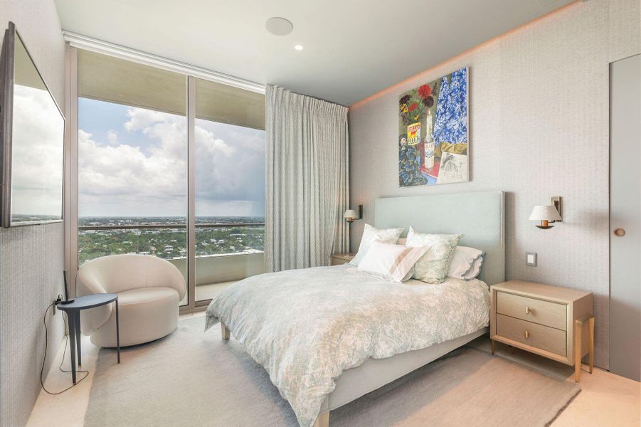 Furnished interior view inside a new home in , West Palm Beach (Image 17).