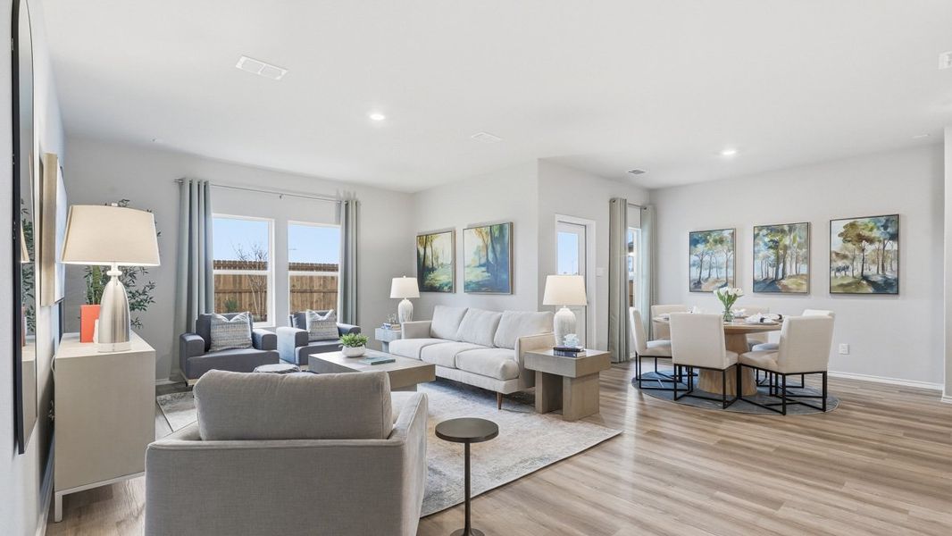 Furnished interior view inside a new home in Longhorn Estates, Fort Worth (Image 34).