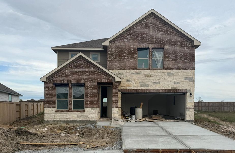 Construction progress - 2143 Birch Brook Lane