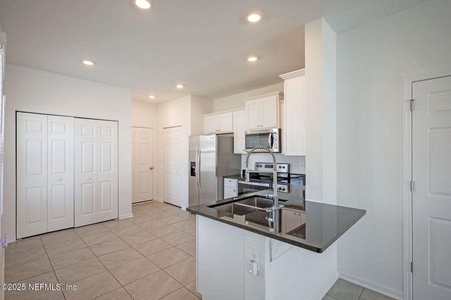 Furnished interior view inside a new home in , Jacksonville (Image 4). Furnished interior view inside a new home in , Jacksonville (Image 4).