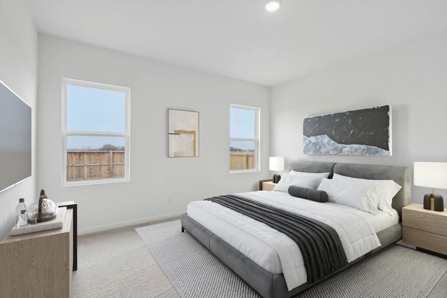 Representative furnished interior of a home built from the Sterling by Starlight Homes in Eagles Landing, Elgin (Image 5).