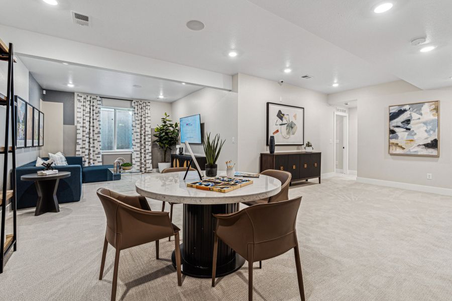 Representative furnished interior of a home built from the Maroon Bells by Taylor Morrison in Sugar Creek City Collection, Loveland (Image 21).