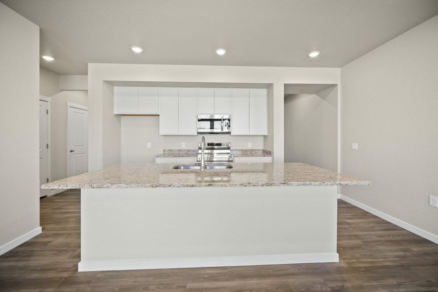 Representative furnished interior of a home built from the Palmer by View Homes in Aspen Meadows – Townhomes, Colorado Springs (Image 12).