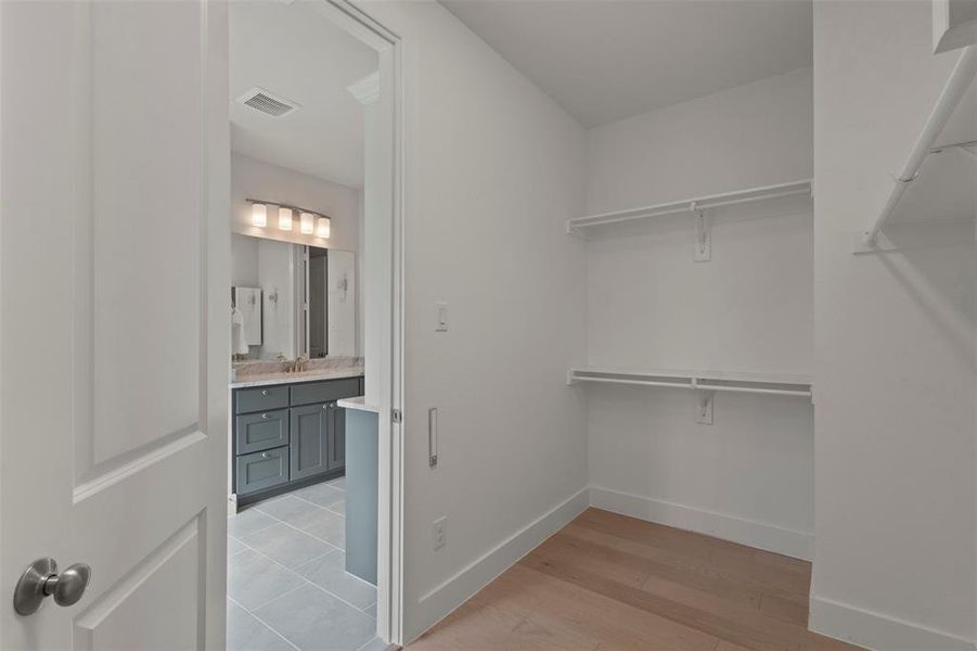 Primary Bedroom Closet Primary Bedroom Closet