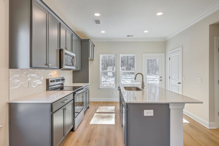 Furnished interior view inside a new home in , Summerville (Image 8).