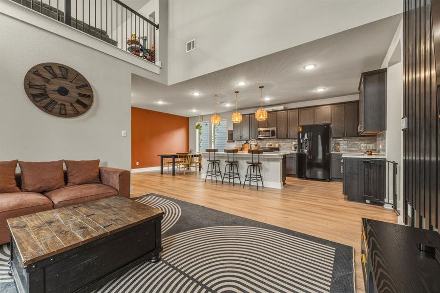 Furnished interior view inside a new home in , McKinney (Image 14). Furnished interior view inside a new home in , McKinney (Image 14).