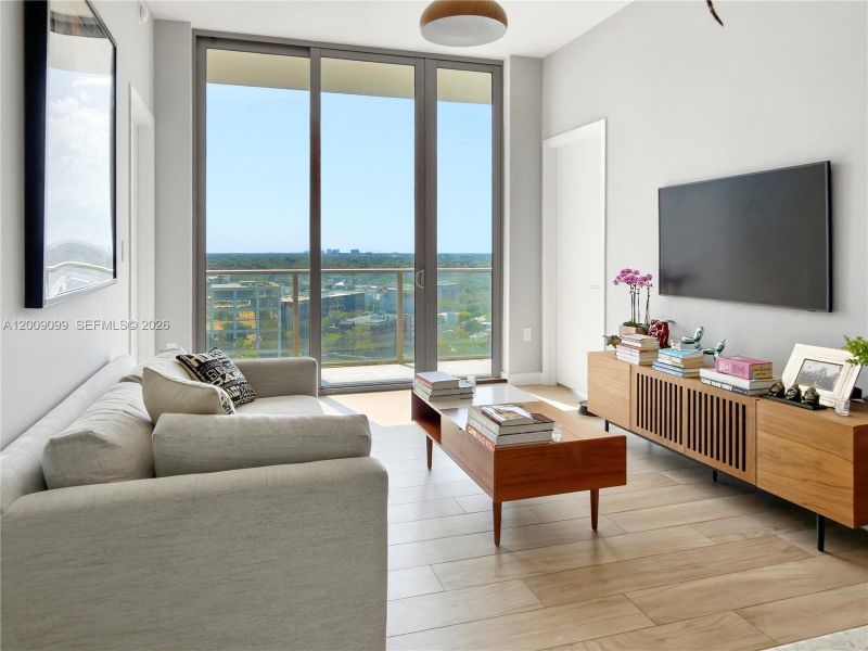 Furnished interior view inside a new home in Mr. C Residences, Miami (Image 17).
