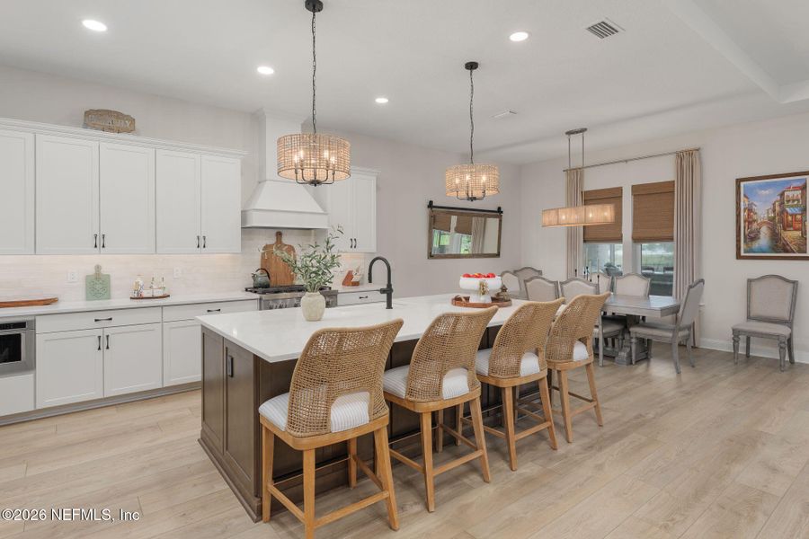 Furnished interior view inside a new home in , St. Augustine (Image 14).