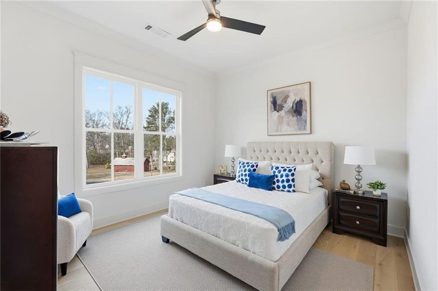 Furnished interior view inside a new home in , Cumming (Image 45).