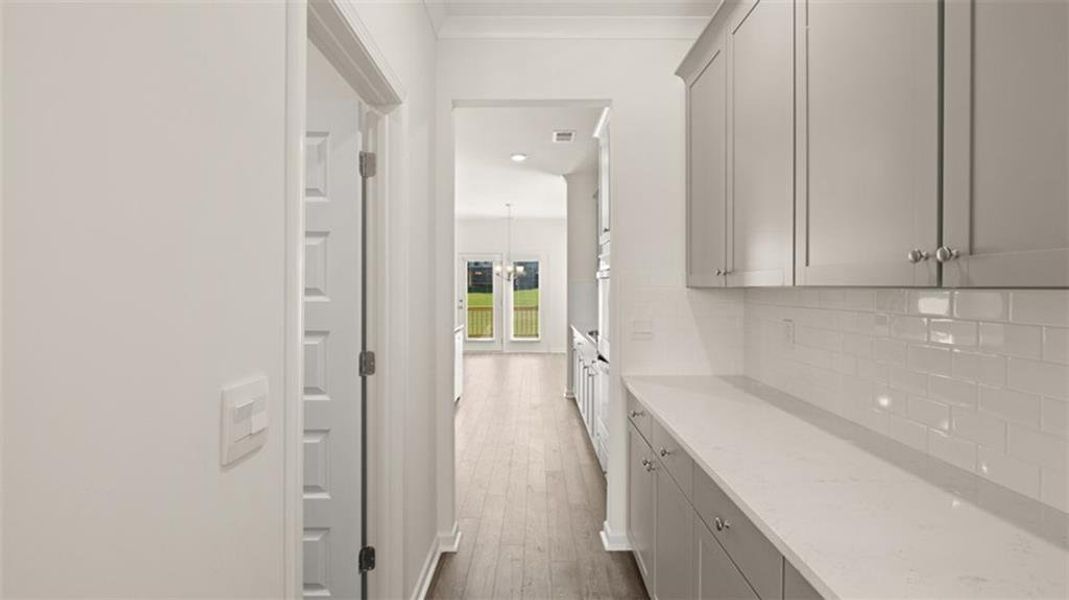 Furnished interior view inside a new home in Westland, Bogart (Image 9).
