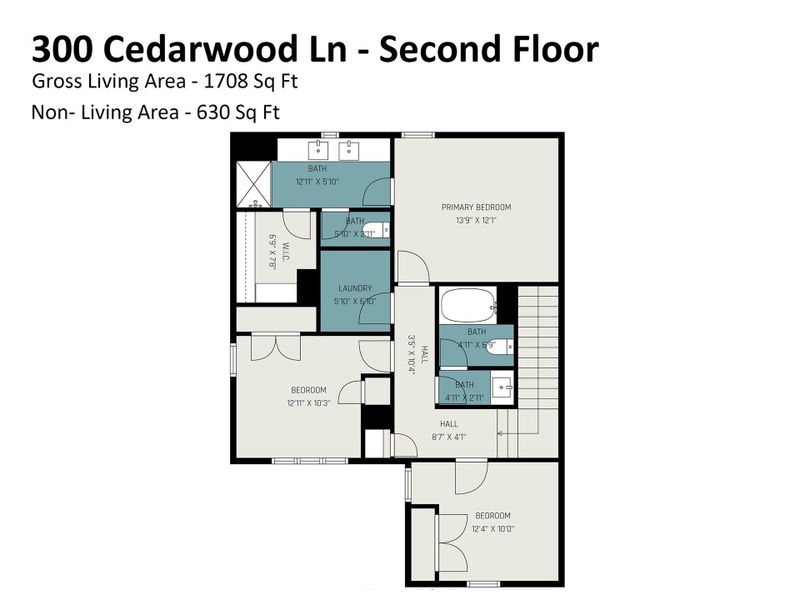 2D floor plan layout of this home in , Stallings, NC (Image 4). 2D floor plan layout of this home in , Stallings, NC (Image 4).