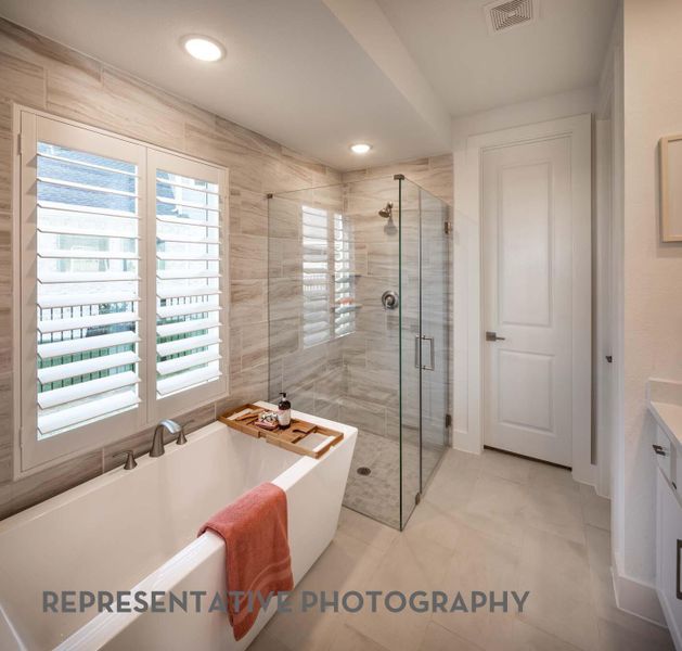 Furnished interior view inside a new home in Kresston, Montgomery (Image 17).