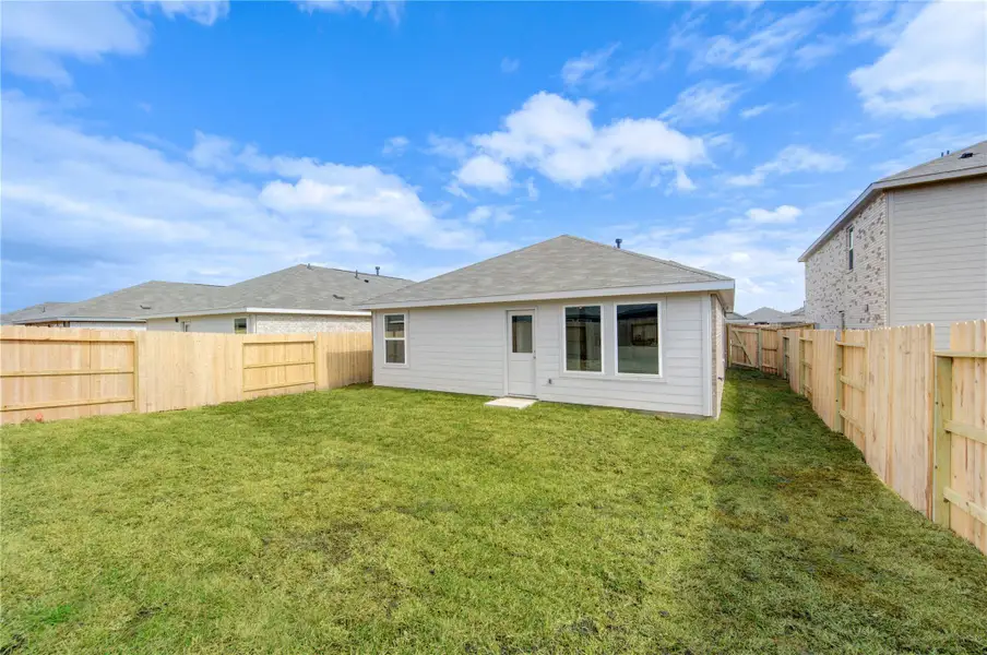 Sprinkler system installed in both the front and backyard for easy lawn maintenance