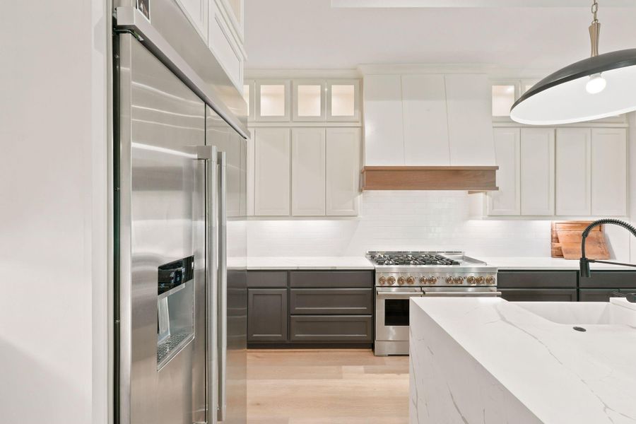 Furnished interior view inside a new home in , New Waverly (Image 28).