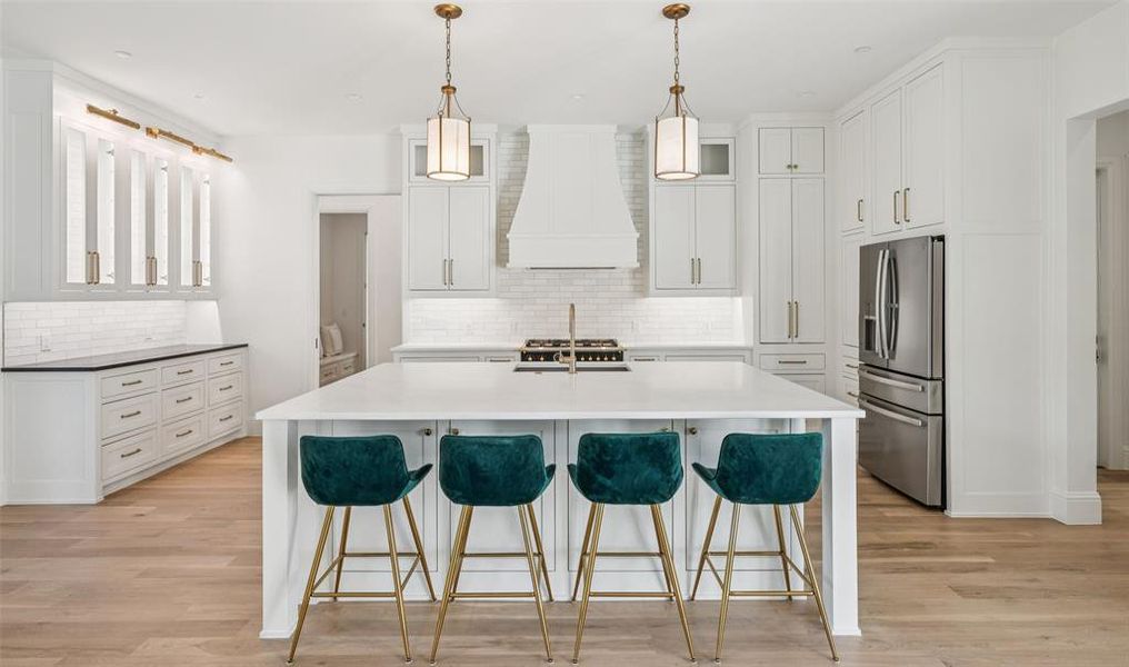 Furnished interior view inside a new home in , Keller (Image 26).