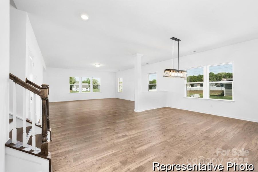 Spacious, unfurnished interior of a new home in Whispering Hills, Locust (Image 23).