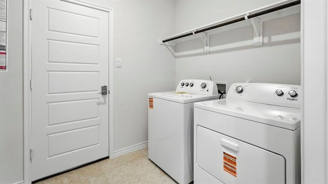 Furnished interior view inside a new home in Lilybrooke at Legacy Hills, Celina (Image 28).