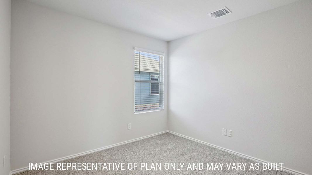 Representative unfurnished interior of a home built from the Caprock by D.R. Horton in Pecan Creek, Temple (Image 28).